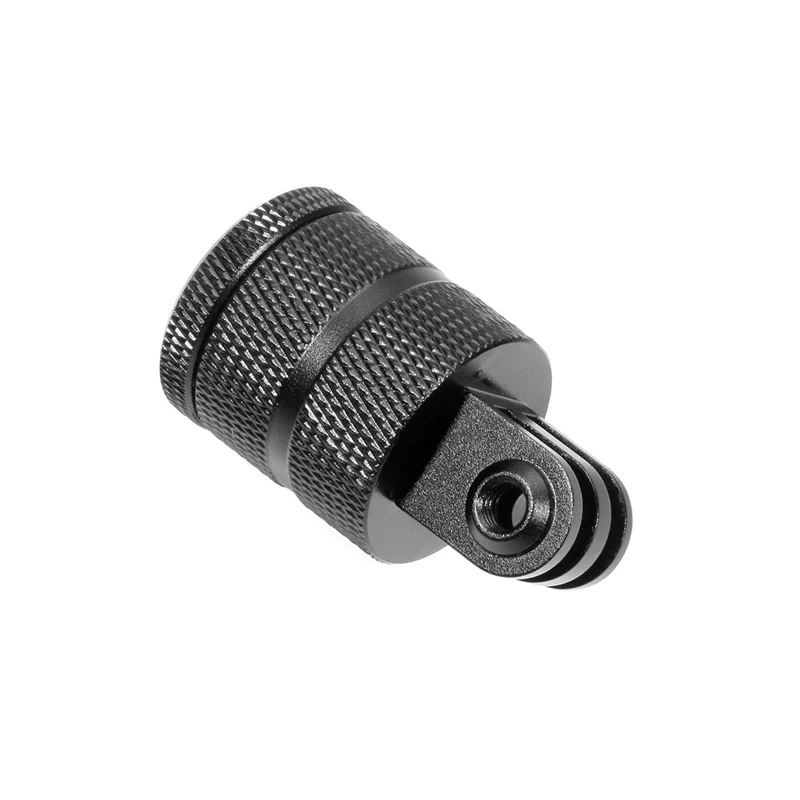 Gopro hero 9 8 7 6 5 4 3 xiaomi yi 4k sjcam eken goproアクセサリ用の360度回転アルミニウム三脚アダプターマウント