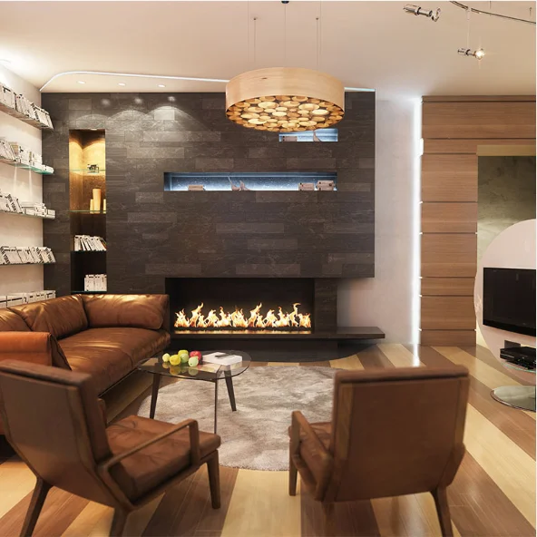 

Inno-Fire 36 inch 900mmL silver or balck bioethanol kamin intelligent ethanol fire