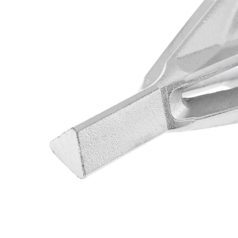 Punta da trapano in acciaio inossidabile utensile per smussatura esterna per sbavatura manico triangolare acciaio inossidabile a sei scanalature rimuovere gli utensili per sbavatura per mandrino