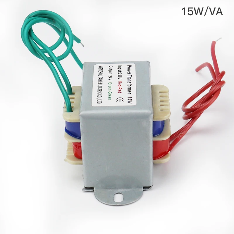 15W Double/Single  Power transformer Output Voltage Full Copper Core Input 220V 380V  voltage Copper Isolation transformer