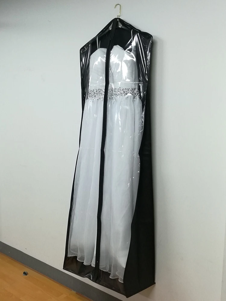 1 PCE Non-woven For Wedding Dress Dust Cover For Bridal Garment Hanging Storage Bag Clothing Dust-proof Bag