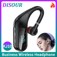 DISOUR KJ10 Wireless 5.0 Bluetooth-compatible Noise Cancellation Headset With LED Display Handsfree Earbud Business Earphone