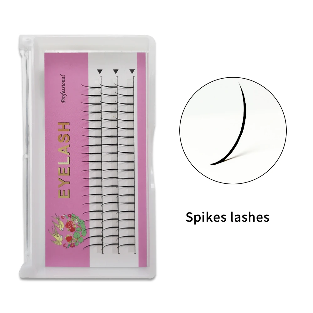 

Spikes Wispy Extension Lashes Individual Fairy Eyelashes Bundle Natural Single Cluster Eyelash Extension Classic Lashes Spikes