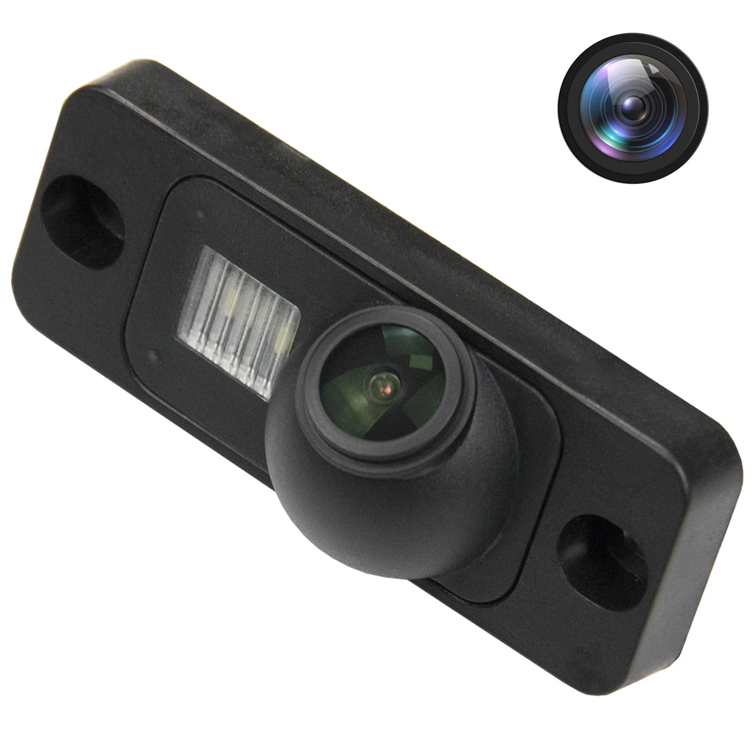 

Misayaee Free Filter HD 1280 * 720P Car Rear View Camera Plate Light for Mercedes M-Class ML MB W164 W163 S-Class W220