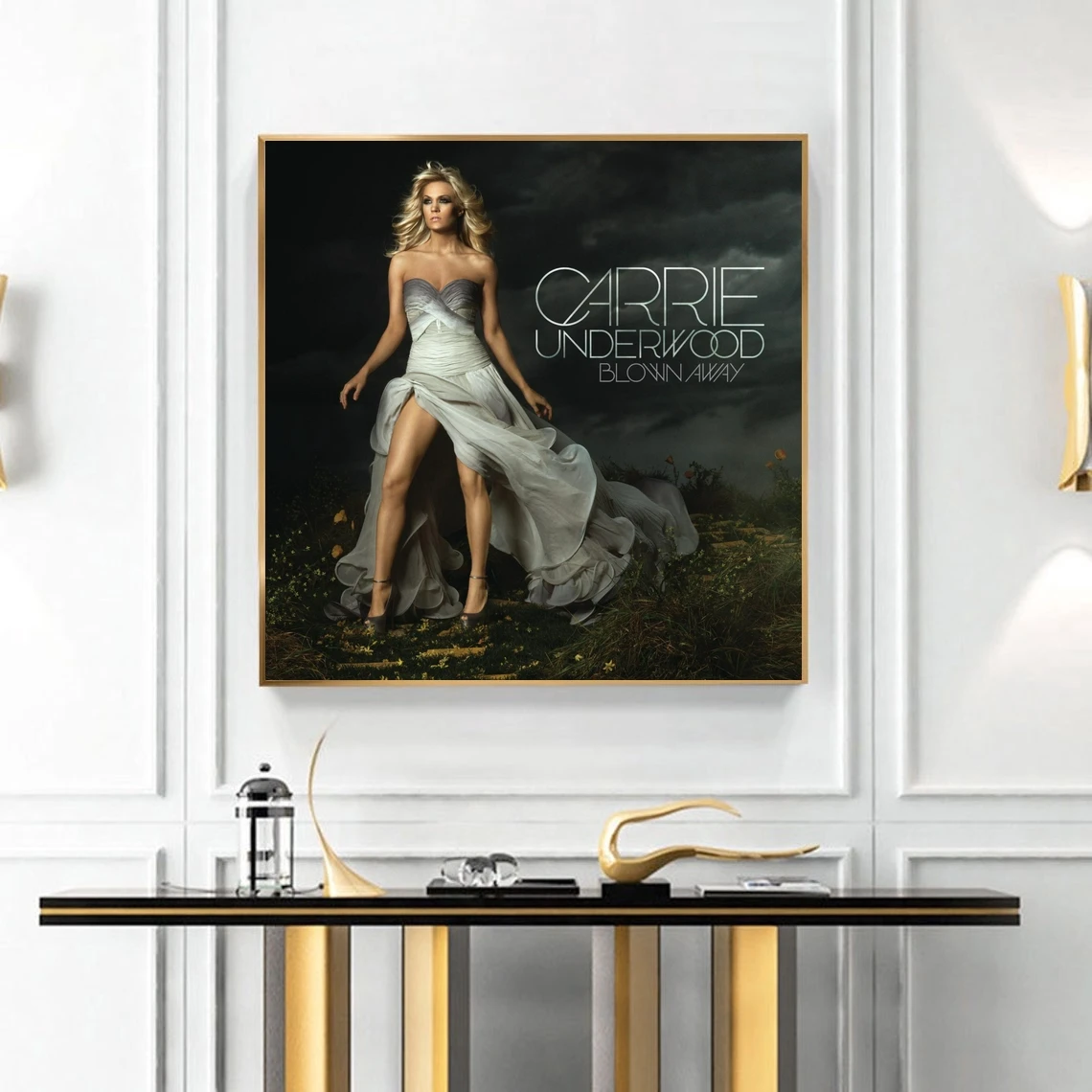 Carrie Underwood Blown Away Music Album Poster Canvas Art Print Home Decoration Wall Painting ( No Frame )