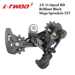 LTWOO AX 11 Speed Rear Derailleur for MTB Mountain bike Compatible with 42T, 46T, 50T, long cage, single buy