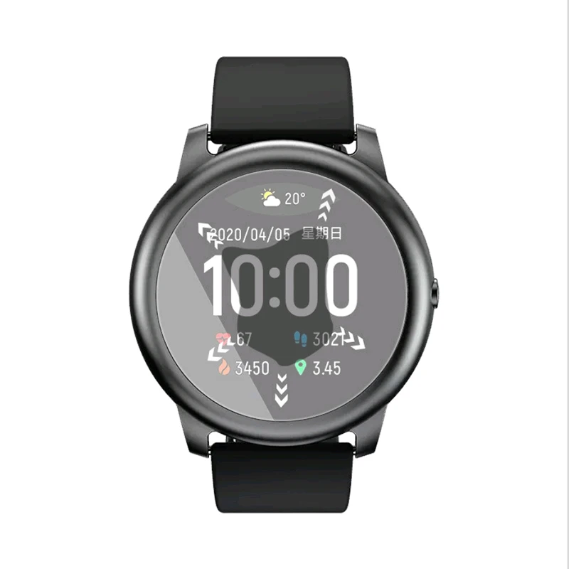 3*5pcs Anti Scratch HD Tempered Glass For XiaoMi Haylou Solar LS05 Watch Screen Protector Explosion-proof Protective Film Guard
