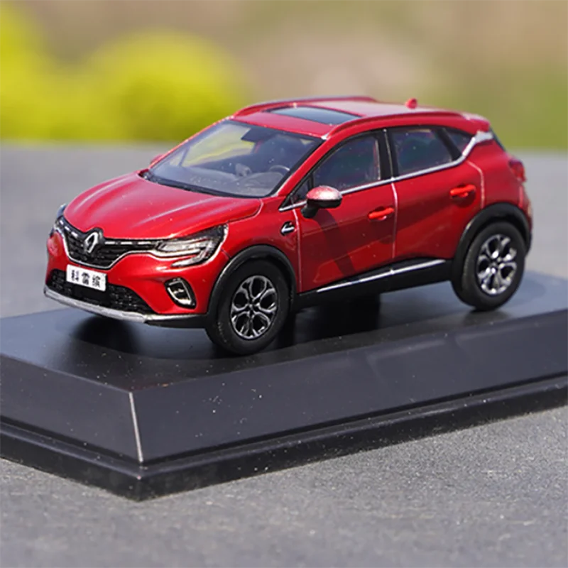 Diecast 1:43 Scale RENAULT CAPTUR Alloy Car Model Metal Collection Souvenir Ornaments Display Vehicle Toy Gift Collectible