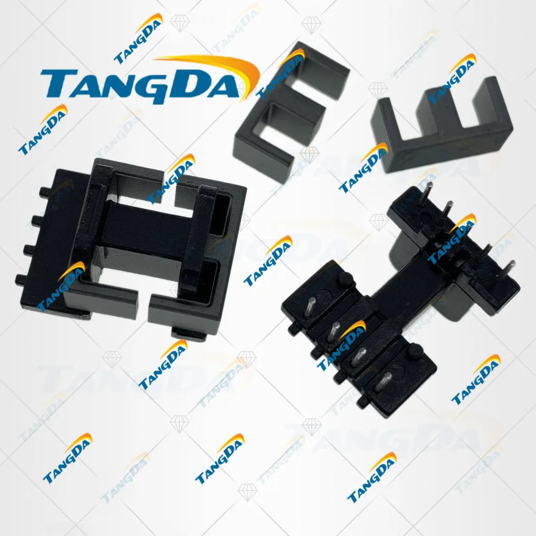 

TANGDA EE13 core EE Bobbin магнитный сердечник + скелет Мягкий магнетизм ферритовые горизонтальные 9Pin 9P 5 + 4 трансформатора WOS T