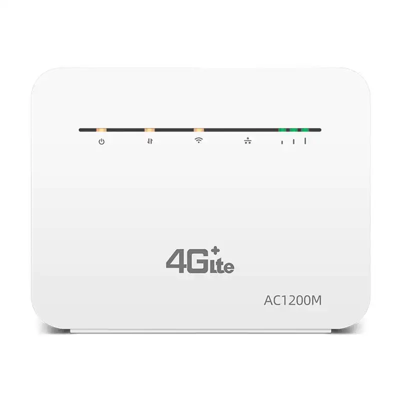 Enrutador 4G SIM Cat6 2,4G y 5G, enrutador WIFI inalámbrico para el hogar, desbloqueado FDD/TDD con puerto RJ45, hasta 64 usuarios de Wifi