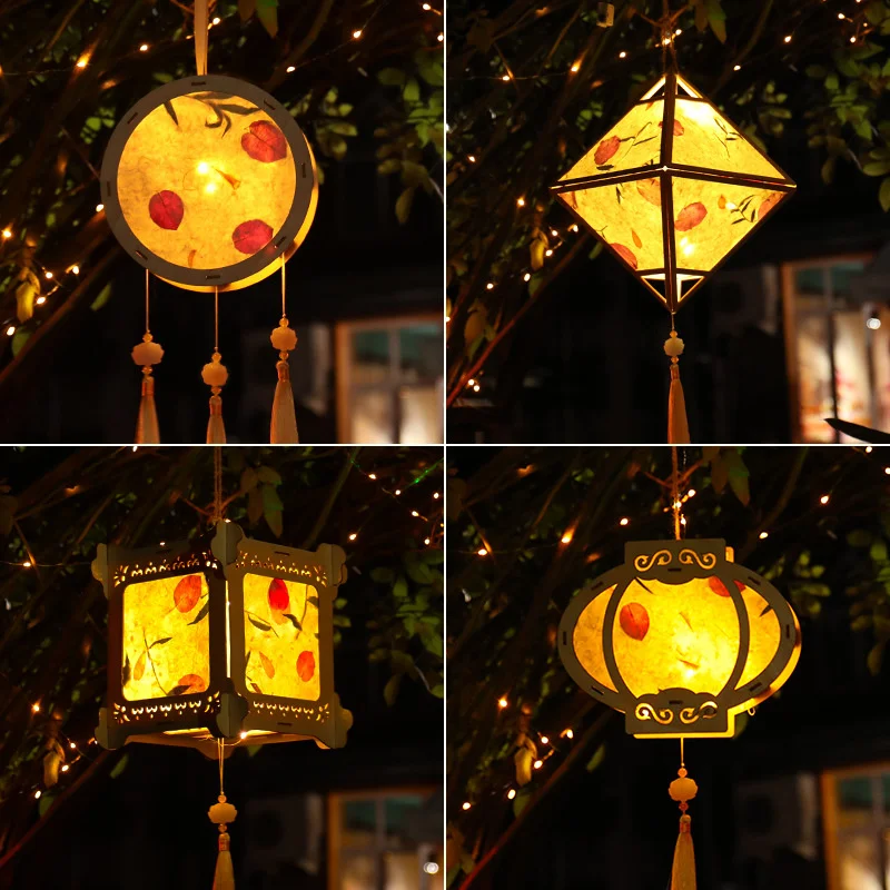 Creative Children's Portable Lanterns DIY Lighting Scene Portable Birthday Decor Babyshower Supplies Decoration Chambre Enfant