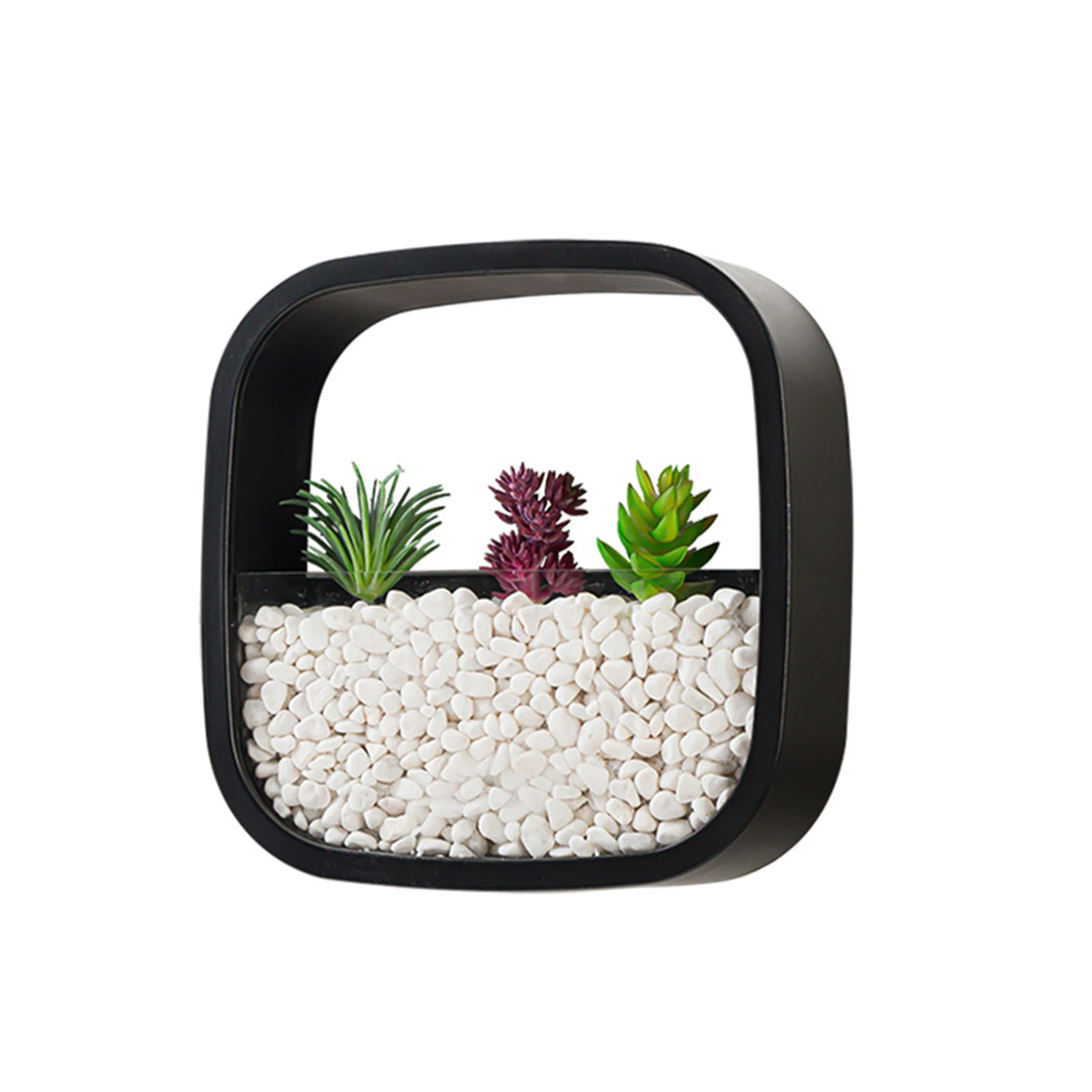 Macetas colgantes de flores para decoración de jardín doméstico, plantas suculentas, jarrones de pared, maceta, decoración de jardinería, Maceta