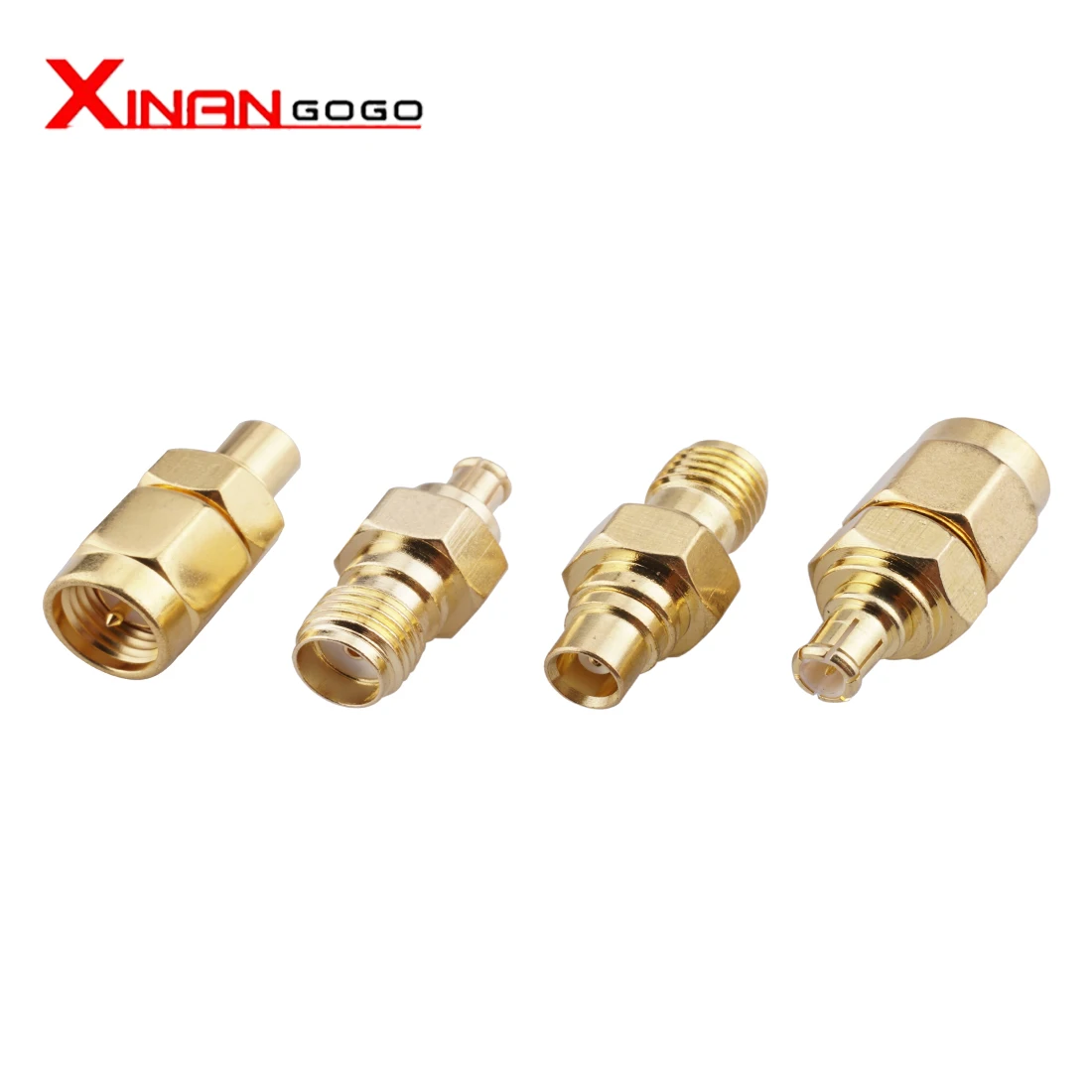 1pcs RF Coaxial Connector SMA Female to MCX Male Plug & Female Jack MCX to SMA Adapter