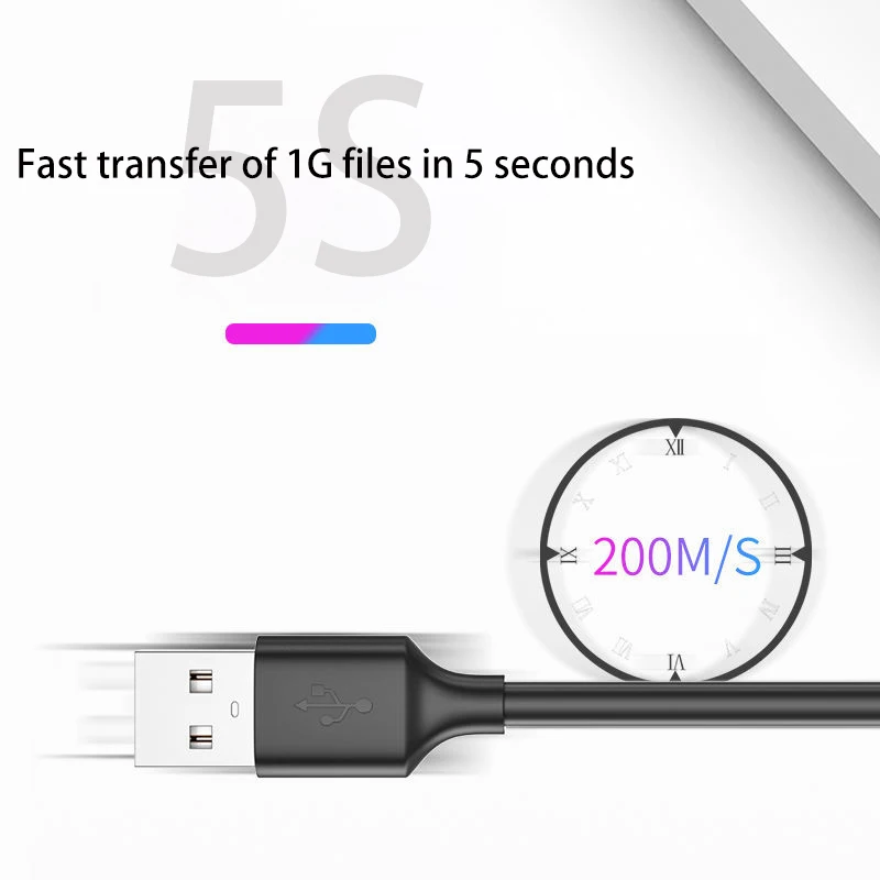 USB to USB Extension Cable Type A Male to Male USB Extender for Xiaomi Radiator Hard Disk Webcom Camera PC USB Cable Extens