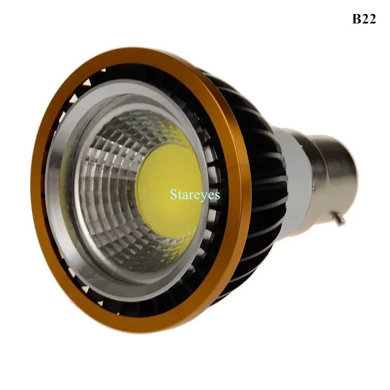 1 Piece of  LED COB Par20 Bulb E27 GU10 B22 E14 110V 220V 3W 5W 7W dimmable spot light Lamp LED P20 Spotlight downlight Lighting