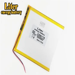 3.7 V 6000mah Large Capacity Ultra-thin Mid Tablet Polymer Lithium Battery Built-in Plate 3396119 35100120