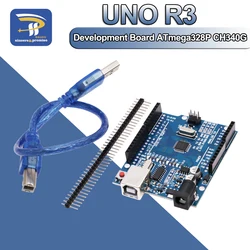 UNO R3 Official Box ATMEGA16U2 / UNO+WiFi R3 Original ATMEGA328P Chip CH340G For Arduino UNO R3 Development Board WeMos ESP8266