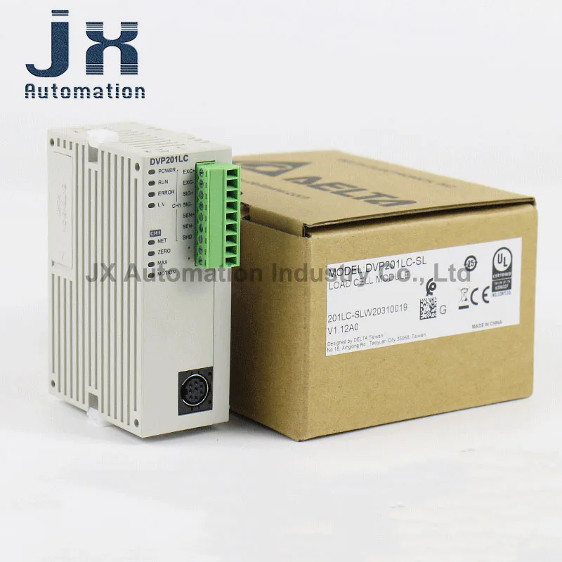 

Original High-Speed Left-side Extension Modules DVP201LC-SL Channel Weighting Input Controller PLC