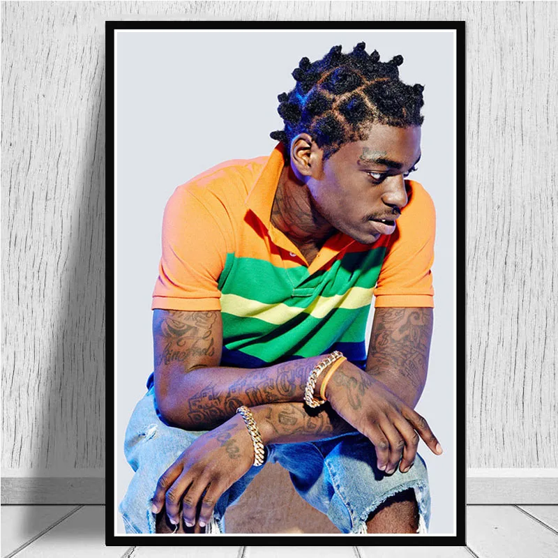 Kodak Black Hip Hop Rapper Music Singer Star Album Poster Prints Art Canvas Painting Wall Pictures For Living Room Home Decor