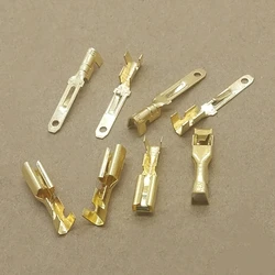 50PCS 2.8 Automotive Connector Male and Female Insertion Spring Crimp Terminal For 2.8mm Housing