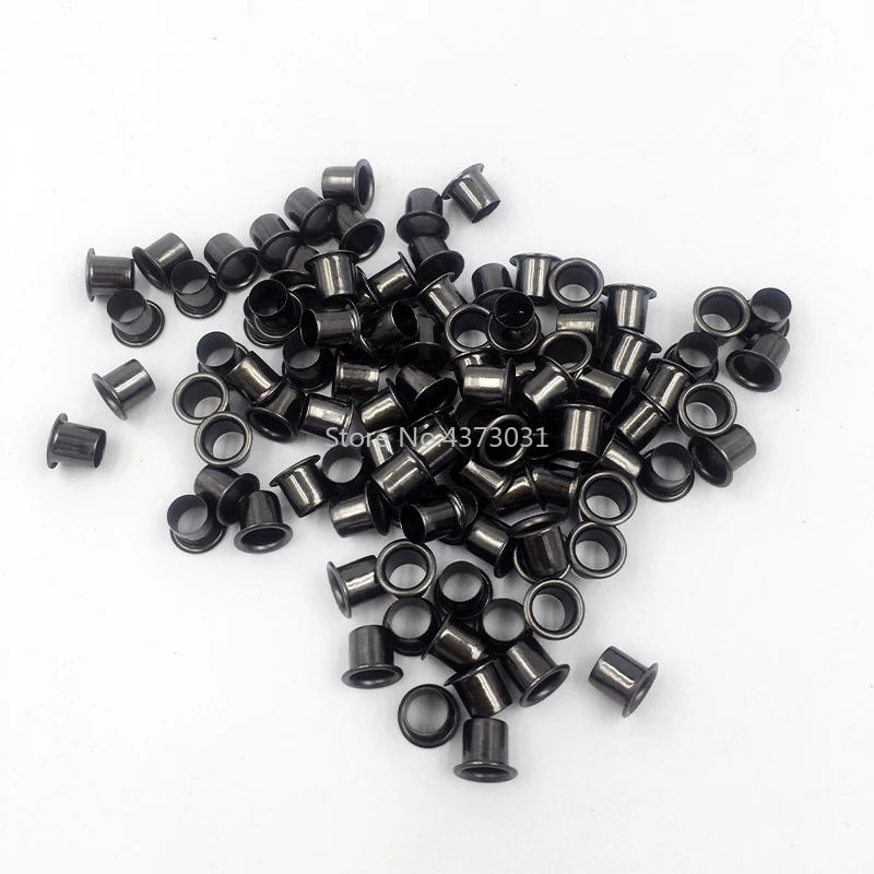 1set Kydex Eyelets Rivets Tools + 100pcs Rivets Kydex Holster Nail Installation Tools with Black Brass Nails