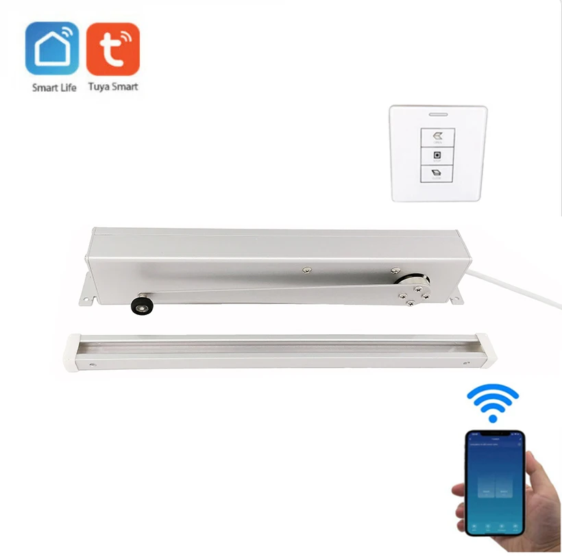 Tuya wifi smart life 24VDC automatic Electric articulated swing arm Window opener door shutter opener closer home automation