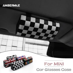 Car Glasses Box Storage Holder Sunglasses Case for Mini Cooper F54 F55 F56 F57 F60 R53 R52 R55 R56 R57 R59 R60 R61 Accessories