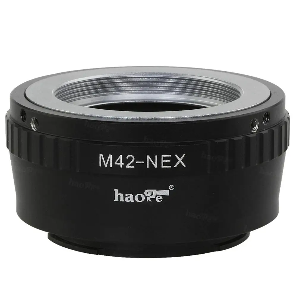 Haoge Lens Mount Adapter for 42mm M42 Mount Lens to Sony E-mount NEX Camera