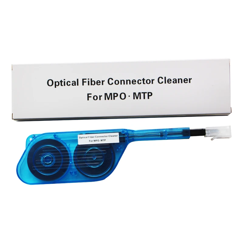 MPO Cleaner Pen for Fiber Optic, One Click Cleaner for MPO/MTP Connector, Optical Fiber Connector Cleaner for MPO MTP