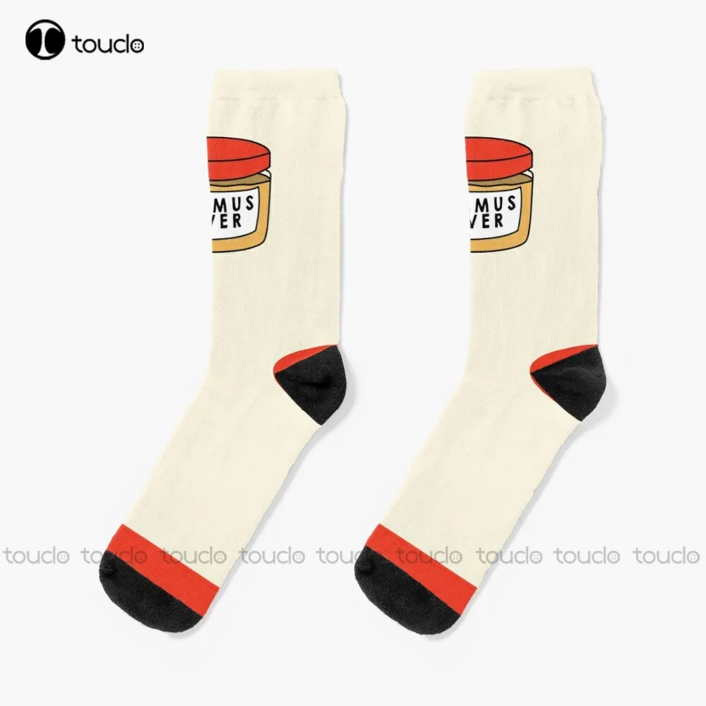 

Hummus Lover Socks Mens Novelty Socks Christmas New Year Thanksgiving Day Gift Unisex Adult Teen Youth Socks Custom Funny Sock