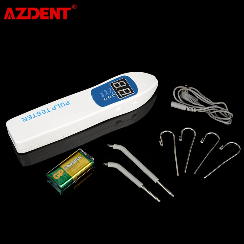 

Dental Pulp Tester AZ310 Endodontic Vitality Tester Mode High-Mid-Low Speed