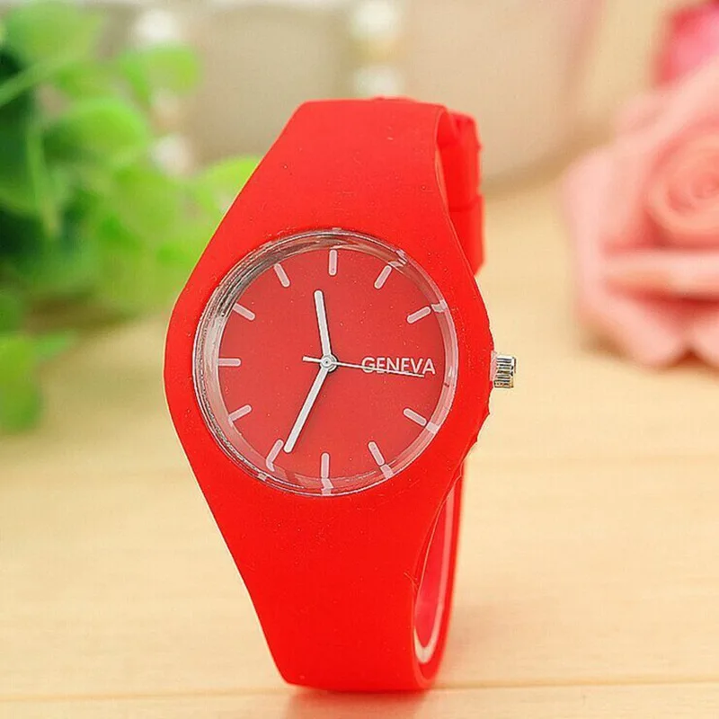 Cream fashion watch