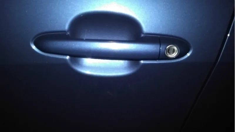 For Kia Rio 2012 2013 2014 2015 2016 All New Pride New Chrome Car Door Handle Cover Trim Sticker Overlay