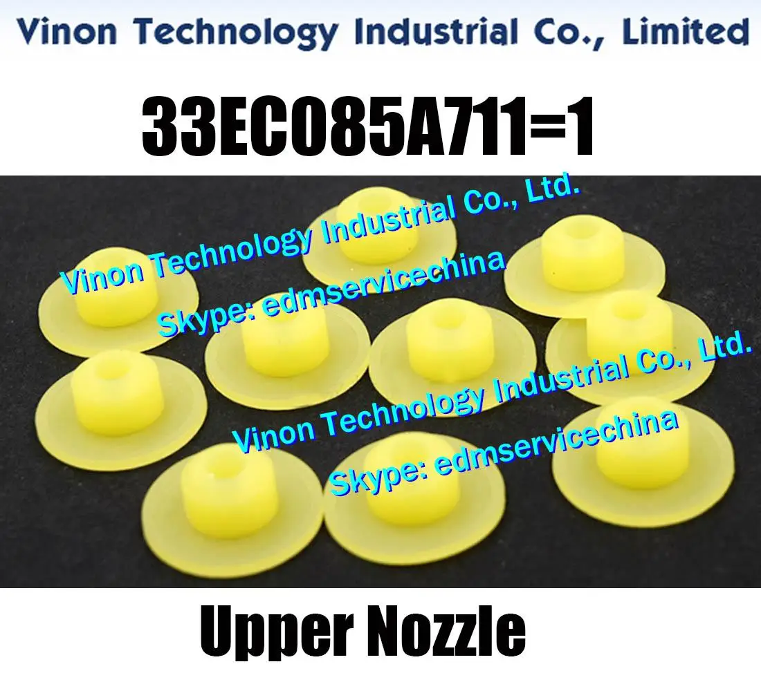 (2pcs/lot) 33EC095A718 edm U6 Lower Nozzle Ø5.0mm for Makino U series 33EC.095A.718 Water Nozzle Spacer D5mm Lower Head