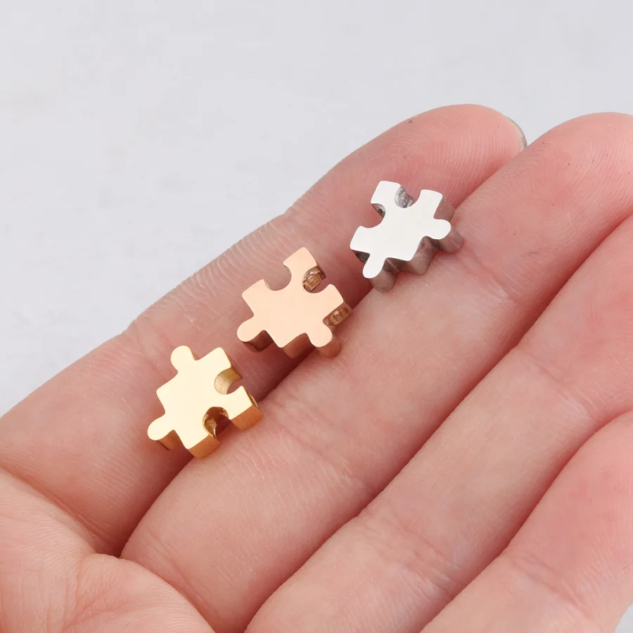 Small Hole Ball Beads Charm DIY Bracelet/necklace/keychain Jewelry Making 30pcs 10*10mm Mirror Finish Polished Stainless Steel