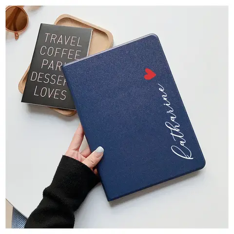 Name Letter DIY Case For iPad 10.2 Air2 9.7 Case Silicone Funda Protective Cover iPad Mini 5 Pro 2020 12.9 11 Case Tablet Air 4