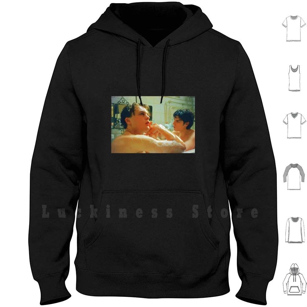 The Dreamers-Matthew And Théo Hoodies Long Sleeve Film Movie Cinema Classic The Dreamers Dreamers Bertolucci I