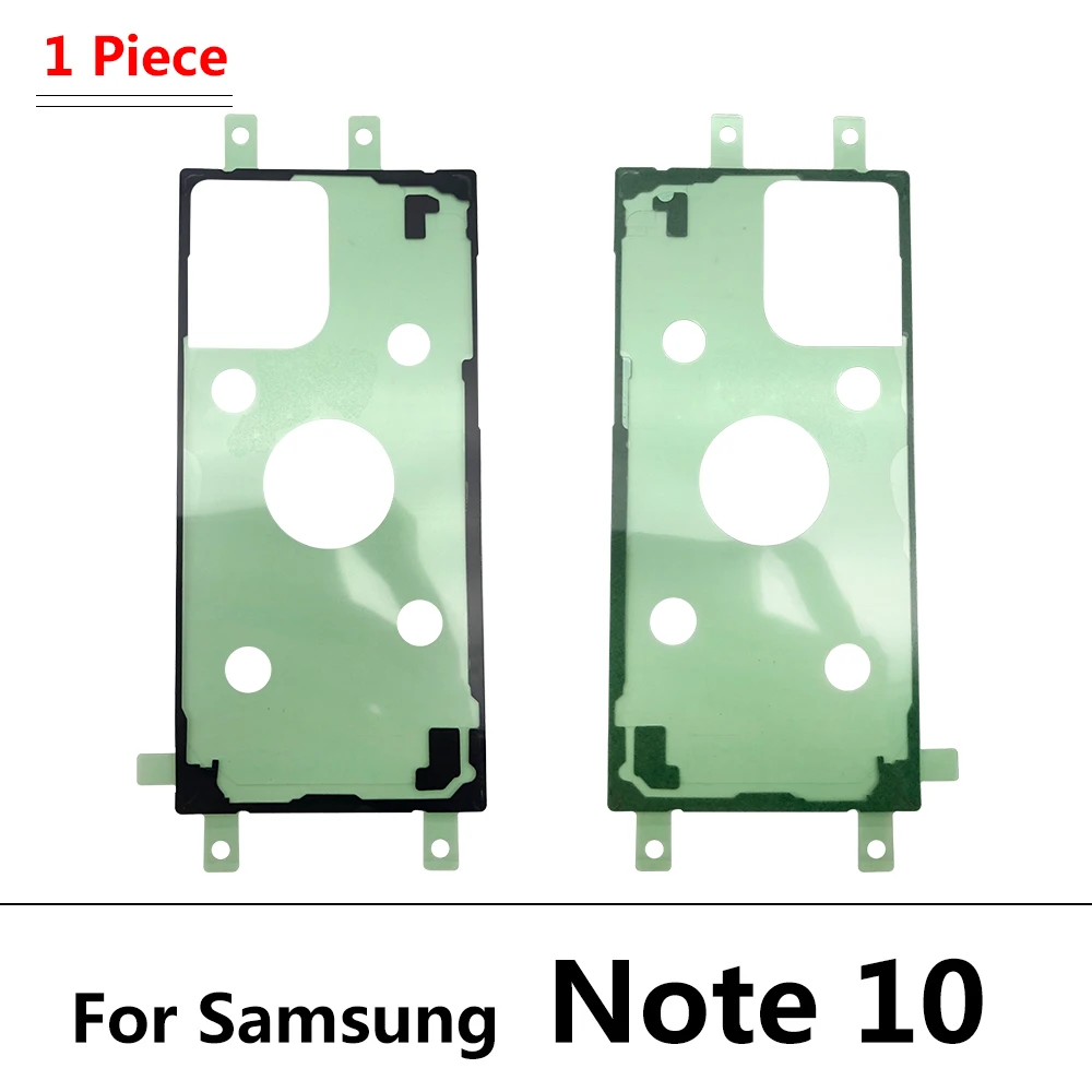 Waterproof Glue Back Battery Glass Cover Sticker For Samsung Note 10 Plus Lite 20 Ultra 7 8 9 Back Cover Door Adhesive