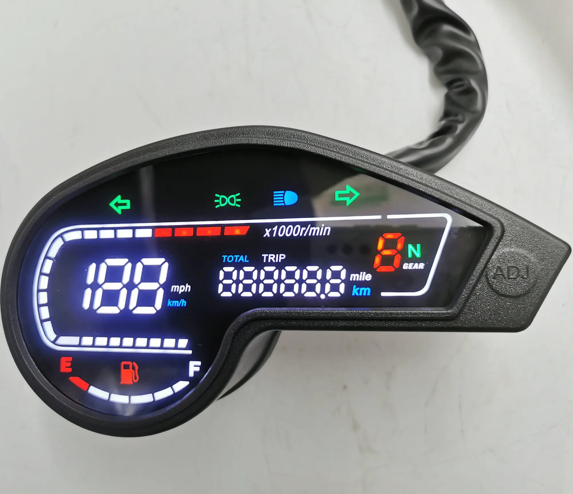 MOTORCYCLE INSTRUMENT DIY PART Off-Road Vehicle DM200 Electronic Code Table XR190L SPEEDOMETER CRM250 150GY200 Digital METER