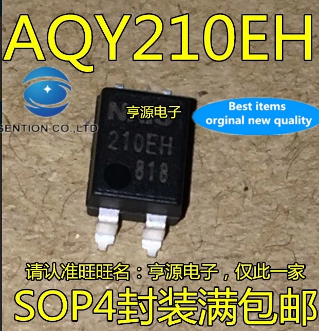 

10PCS 210 eh AQY210EH light coupling solid state relay SOP4 AQY210EHAX in stock 100% new and original