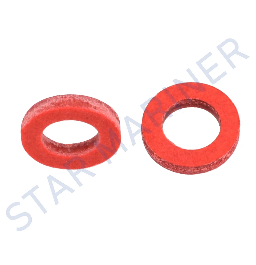 Joint d'étanchéité rouge pour moteur hors-bord Yamaha, boîtier inférieur, pièces de moteur de bateau, Ylaissée 332-60006, 332-60006-00, 332-60006-0