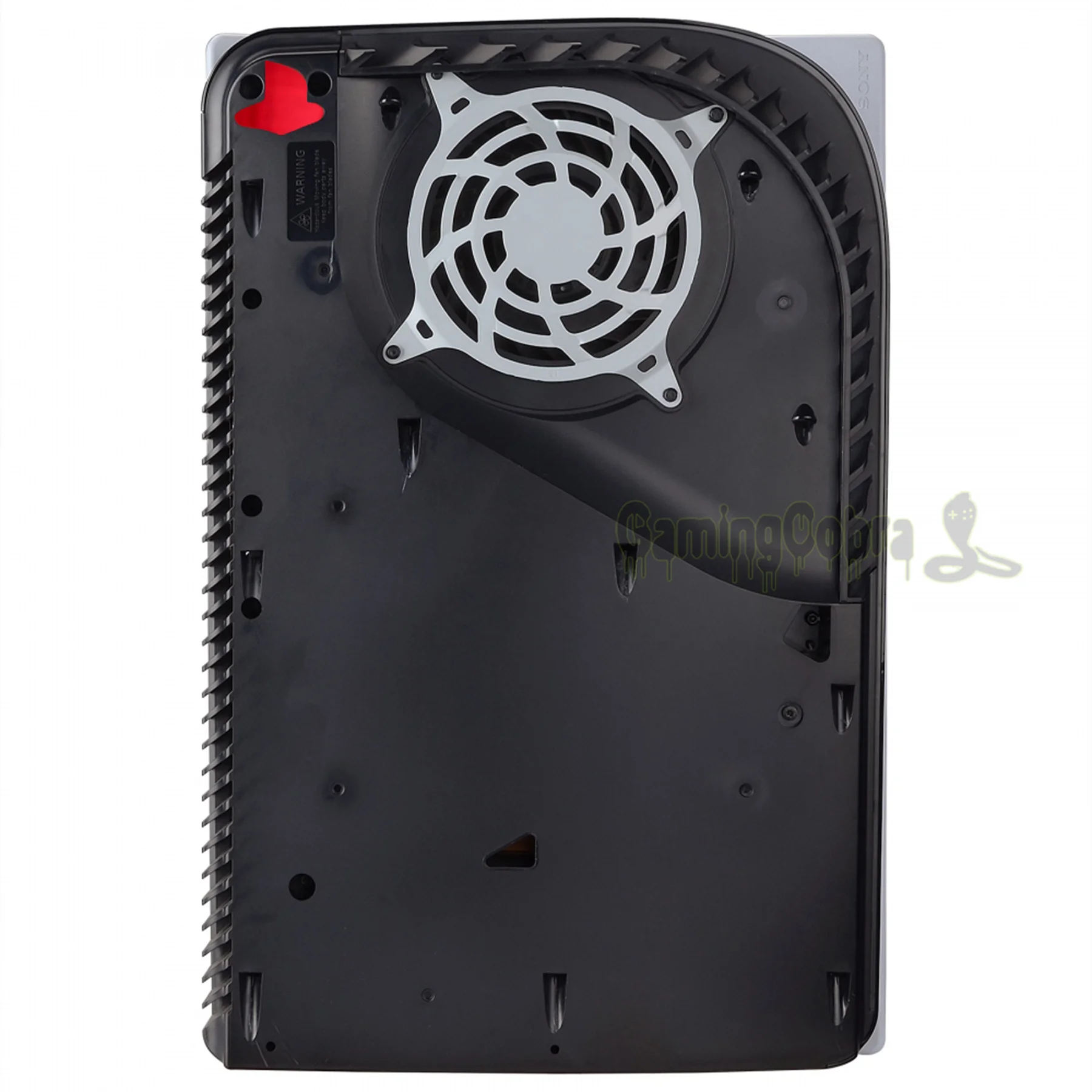 PlayVital-pegatinas de logotipo personalizado, calcomanías de vinilo para consola PS5, 8 colores brillantes cromados y 4 estilos degradados