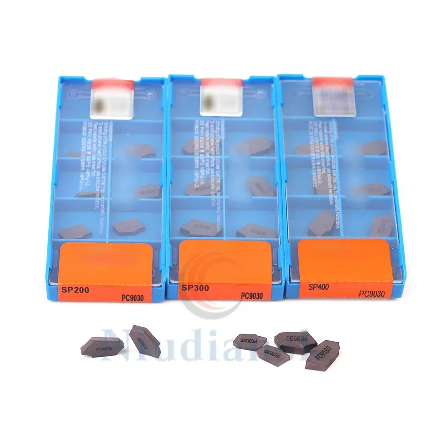 SP200 PC9030 SP300 SP400 PC9030 كربيد إدراج آلة خرط تعمل بالتحكم الرقمي بواسطة الحاسوب أدوات الحز شفرات فراق وحز أدوات الشق أداة تحول