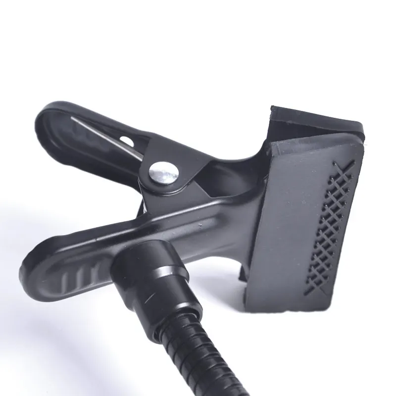 Gooseneck Camera Mount, cabeça dupla fotográfica, comprimento 50cm, 20 polegadas, 1pc