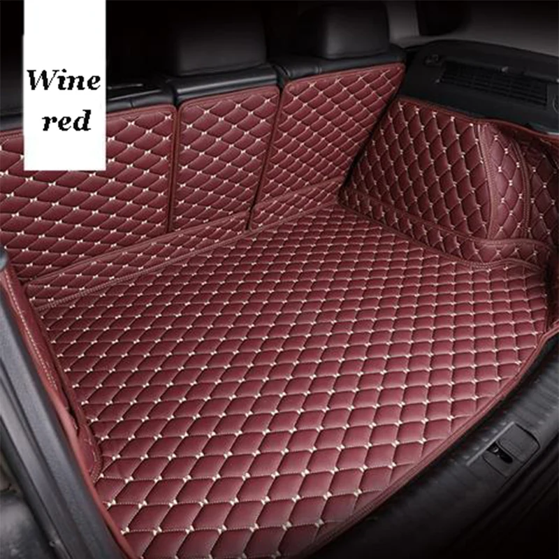 Custom car trunk mat for Volvo S60L 2014 2015 2016 2017 2018 2019 2020 2021 2022 Waterproof and wear-resistant car trunk mat