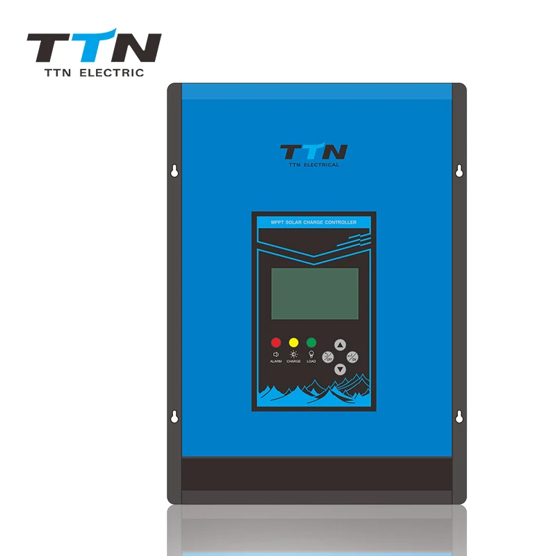 TTN 4500w pv system battery solar controller inverter  12V/24V/36V/48V 80 amp mppt solar charge controller