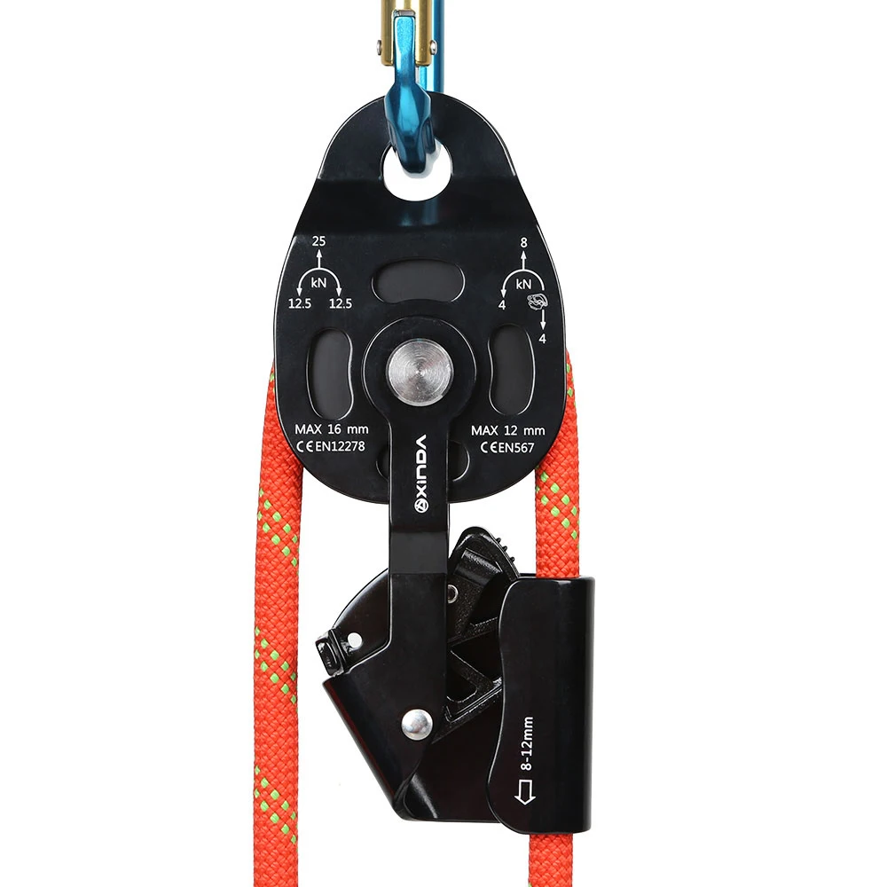 

XINDA Top Quality Professional Lift Weight Pulley Device Rescue Survive Gear outdoor rock climb high altitude Heavy transport