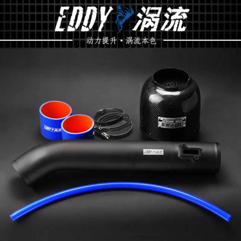 EDDY Intake System Air Intake Pipe & Carbon Fiber Air Filter for NISSAN 350Z 350 Z 2003-2007 Car Engine Parts Accessories