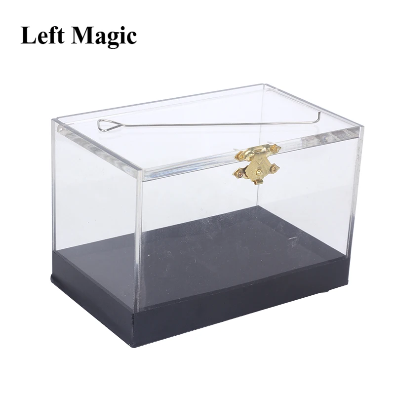 Pro Switch Box Magic Tricks Magician Close Up Illusions Gimmick Prop Appearing Transforming Objects Transparent Magia Box