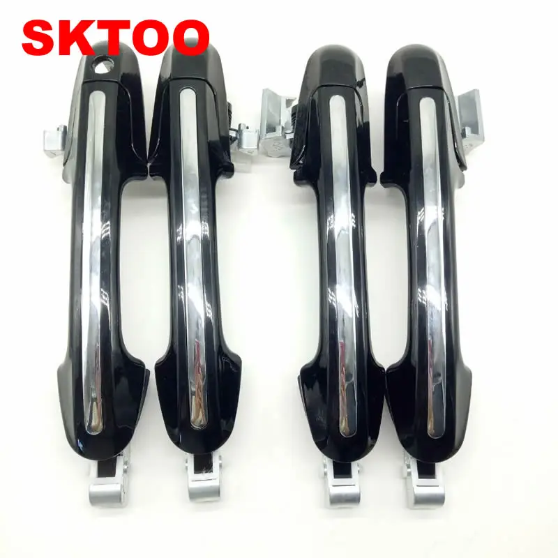 

SKTOO Outside Exterior Car Door Handle door knob For Honda accord 7th Generation 2003-2007 2.0/2.4/3.0 Front/Rear/Left/Right